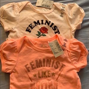Children Place baby girl onesies
